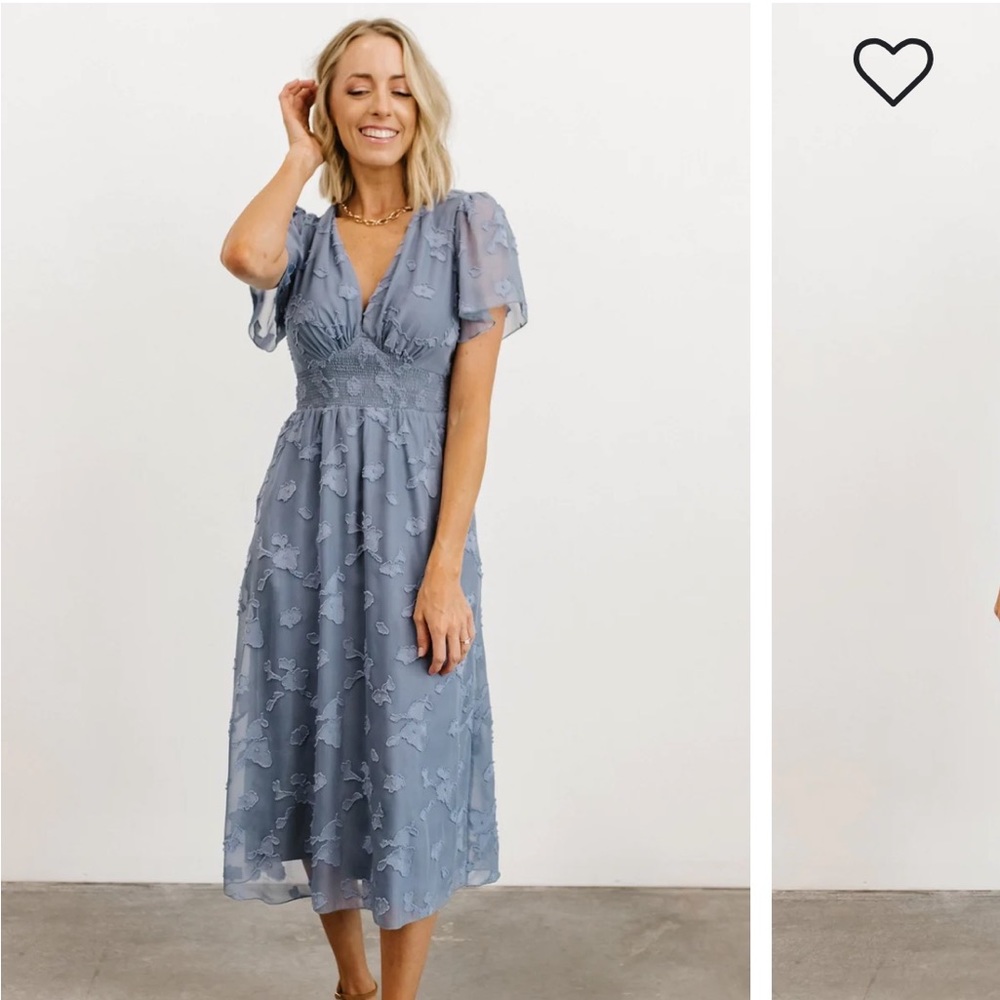 NWT June smocked midi dress from Baltic Born.